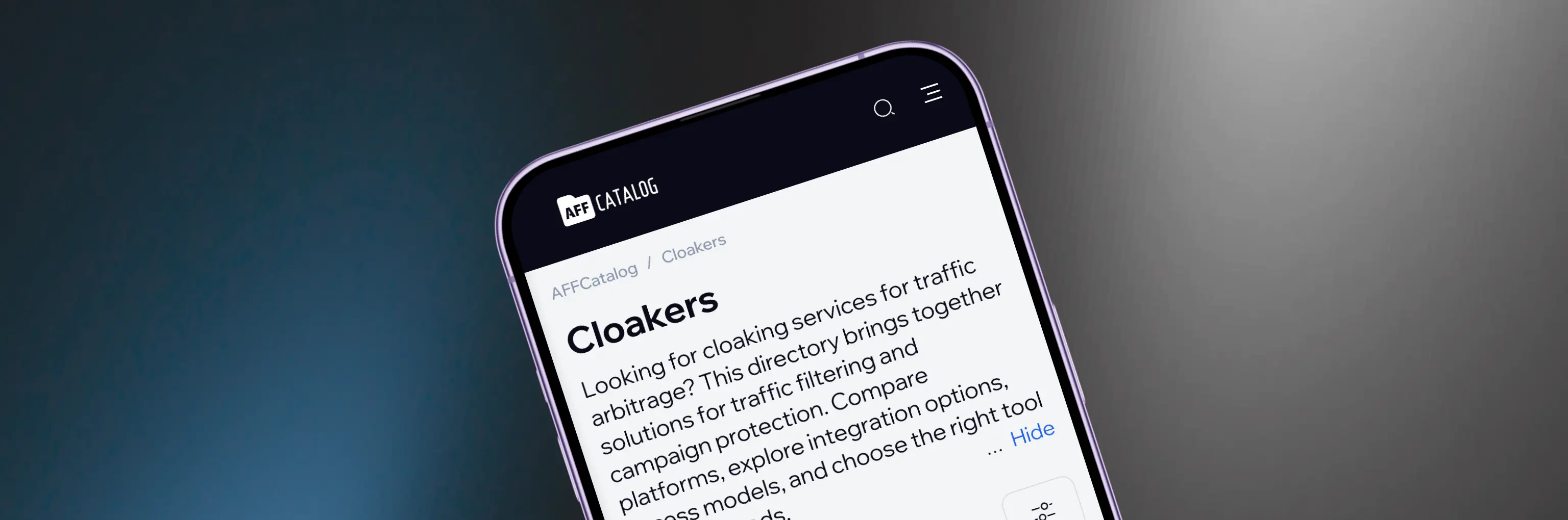 Cloaking Services